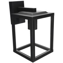 Applique extérieure GAIA S BLACK E27 noir IP44 EDO777370 Edo Solutions Garden Line