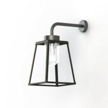 Applique extérieure – Fonte d'aluminium anti-corrosion – Verre transparent – IP65 – E27 – Roger Pradier