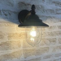 Applique extérieure london E27 Rouille IP44