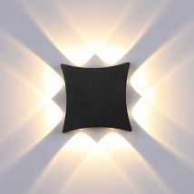 Tonchean - Applique extérieure,Applique murale d'extérieur led pour clôture d'extérieur Applique murale d'extérieur pour terrasse Maison Éclairage
