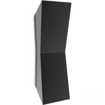 Applique murale extérieure filaire IP65 (500lm 3000 K A++) - Noire -Voltman