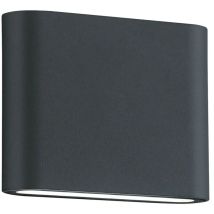 Trio - Applique Murale Exterieure Led 2x25w 260lm 3000k Ip54 Thames Ii 45400865 45400865