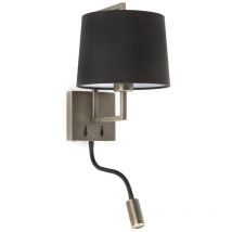 Faro Barcelona - frame Applique murale vieil or/black avec lecteur led 20173-03