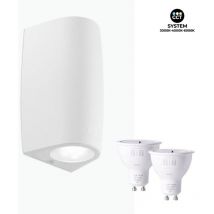 Aplique de pared LED up & down FUMAGALLI MARTA GU10 3,5W