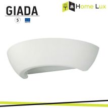 Applique Giada in Gesso – E27 – 34x16x8 cm – Bianco – IP20 – HOMELUX