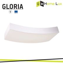 Applique Gloria in Gesso – 36 x 15 x 4,5 cm – G9 – 220-230V – Bianco