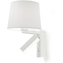 Leds-c4 - Aplique led Hall Surface Screen 60 Blanco Cálido 3000K, Diseño Elegante para Interiores
