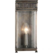 Elstead - Holborn - Demi-lanterne murale extérieure à 1 lumière, bronze foncé IP44, E14