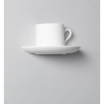 Applique in gesso dal design moderno forma tazza caffe attacco per lampadine G9