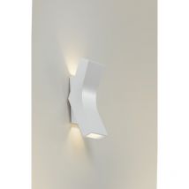 Leds-c4 - Aplique bend led 9w 3000k blanco porcelana 239lm