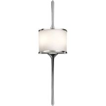 Elstead Mona - Applique Murale D'Intérieur À 2 Ampoules, Chrome Poli, G9