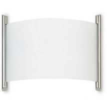 Forlight Lighting - Forlight Niza - Applique murale affleurante Nickel satiné E27 60W 970lm