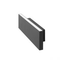 Forlight Lighting - Forlight Thin - Applique led Up Down Noir 6.4W 3000K 215lm
