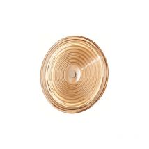 Applique led jokey D28 cm in metallo e vetro decorato Ambra