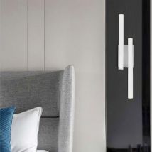Applique Lampada da parete per muro a led 10W moderna doppia Luce per interno
