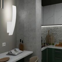 Applique LED ALU éclairage de salon lampe spot de couloir blanc Näve 1154726