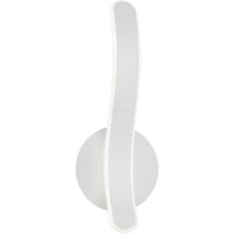 Applique LED blanche Parma avec variateur d'intensité à interrupteur H.40cm