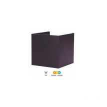 Applique led carrée Pinda 7W 3000/4000/6000K Gris anthracite