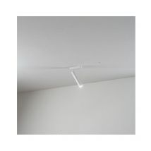 Perenz - Applique led cylindrique orientable bambu Bianca