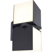 Cuba 5193801118 applique murale à led pivotante à 350° gris eco-light - Lutec