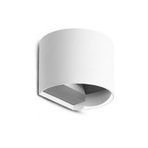 Miidex Lighting - Applique led gamay - 6W Ronde blanc-chaud-3000k - blanc