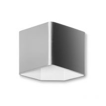 Leds-c4 - Aplique jet model 2 led 7.5w 3000k aluminio satinado 457lm