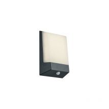 Frankystar - Applique led Kasai Anthracite avec capteur et chiffres 16X21