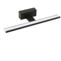 Bemko - Applique led Keira - 8W - 4000K - 40cm - IP44 - Noir - Éclairage Mural Moderne