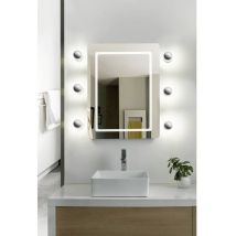 Lightme - Aqua LM85640 Applique led GU10 4.9 w led chrome