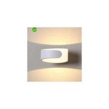Applique da esterno greenlight logan ip54 4 w 4000k bianca