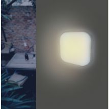 Applique led Murale 20W Blanche Carré IP65 (Pack de 5) - Blanc Neutre 4000K - 5500K Silamp