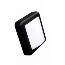 Applique Murale led 4W Noire Carrée IP65 - Blanc Froid 6000K - 8000K Silamp