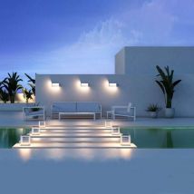 Applique led Murale Extérieure Blanche 24W Température de Couleu
