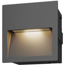 Lucande LED 'Loya' in Nero da Alluminio