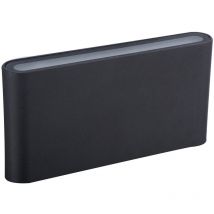 Bot Lighting - Applique led rectangulaire à double faisceau mod. Alicante couleur anthracite