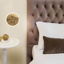 Millumine - Applique Tête De Lit Cayman Doré a Led