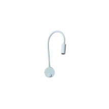 Cristalrecord - Applique liseuse led Blanc Classique 3W 450Lm 4000K