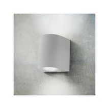 Applique Marta 160 2L. (Luci) GX53 cct da Parete Grigia Satin 2x3w Fumagalli