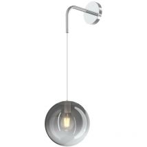 Top-light - Applique moderne top light big eclipse 1194 cr a fu e27 led applique en verre sphère globe