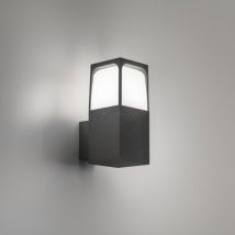 Gea Luce - Applique moderne gea led ges2030 e27 led ip44 applique en aluminium polycarbonate