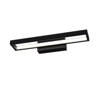 Applique Moderna Four Squares Alluminio Nero Led 20W