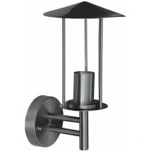 Applique montante Inox E27 60W