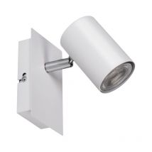 Kanlux - Applique Mural / Plafonnier Blanc Ampoule GU10 10W