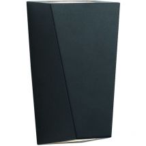 Applique LED ALU façade éclairage extérieur ALU lampe de jardin up Downlight