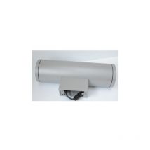 Applique Murale Anthracite 450x156mm 35W G8.5 (non incl.) 230V IP65 minislot Simes S.3942.14