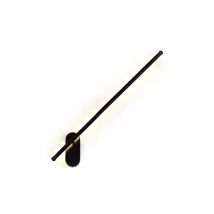 Toolight - applique murale APP584-1W noir métal plastique led