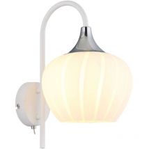 Applique murale applique couloir lampe chambre lumière verre opale lampe de salon