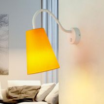 Applique murale avec interrupteur réglable E27 Lampe murale pour chambre d'enfant Lampe de lecture