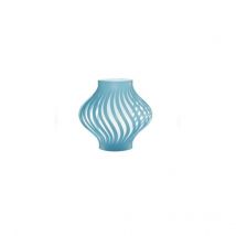 Linea Zero - Applique Murale Balcon Bleu Pastel Sans Câble Cm. 33 x 17 x 25h