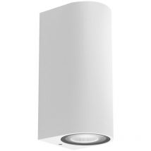 Applique LED murale à double faisceau mod. Cordova 2 couleur blanc